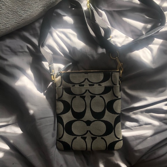 coach swing messenger bag - Picture 1 of 6